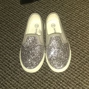 Girls Cat & Jack Glitter Slip on